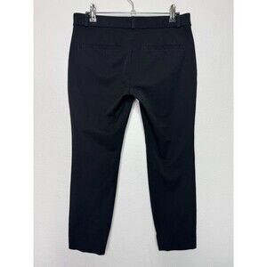 Banana Republic Petite 4 Skinny Classic Sloan Pant Black Low Rise Career Stretch